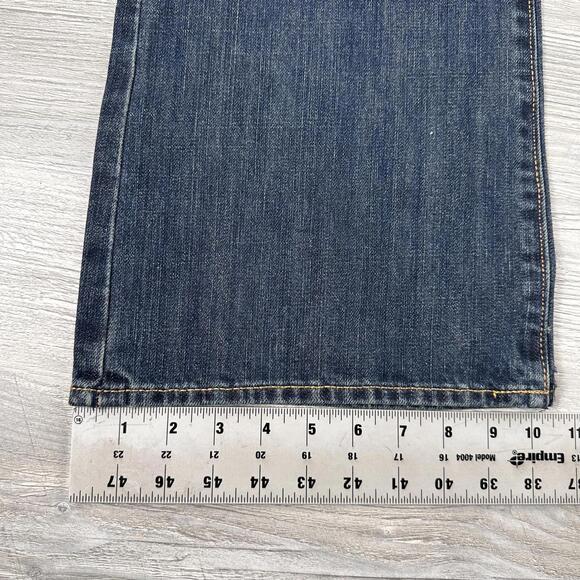 Old Navy Bootcut Jeans 38x30 Fits 40" Dark Wash Loose Fit Baggy Relaxed NWT - Picture 5 of 7